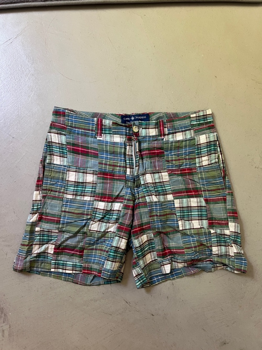 Cape Madras Women’s Plaid Bermuda Shorts